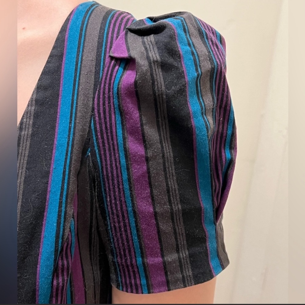 π«SOLDπ« Vintage Betsey Johnson Bustle Dress w/ Corset Tie - Picture 3 of 8